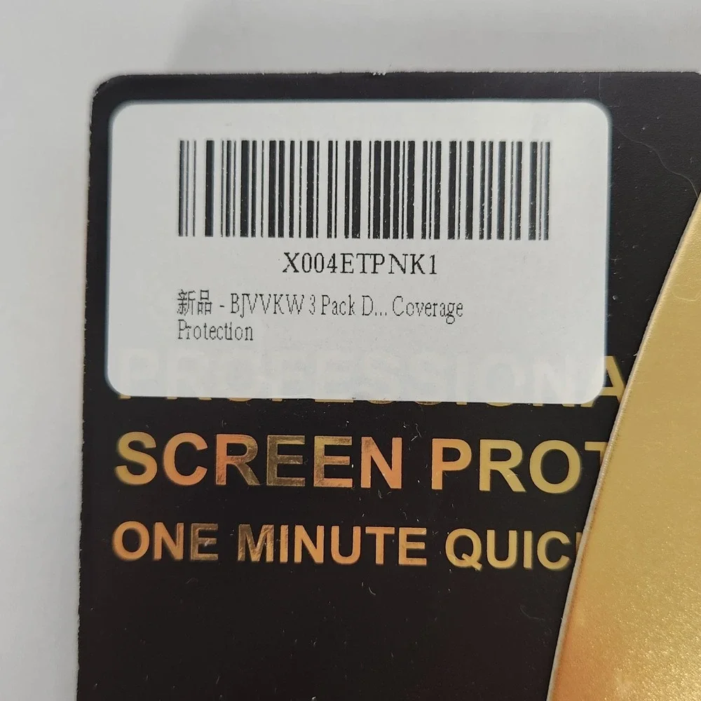 New 3 Pack Professional Screen Protector For Apple iPhone 14pro,15,16 Protection